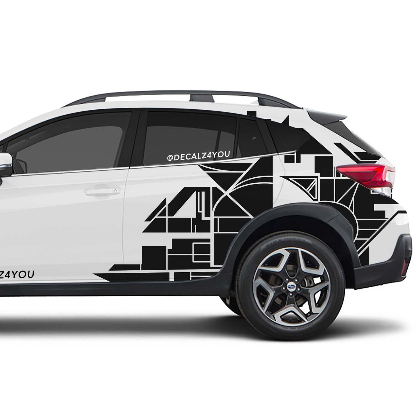 Abstract Design XL Side Graphic Includes Driver & Passenger Crosstrek 2018 - 2020
