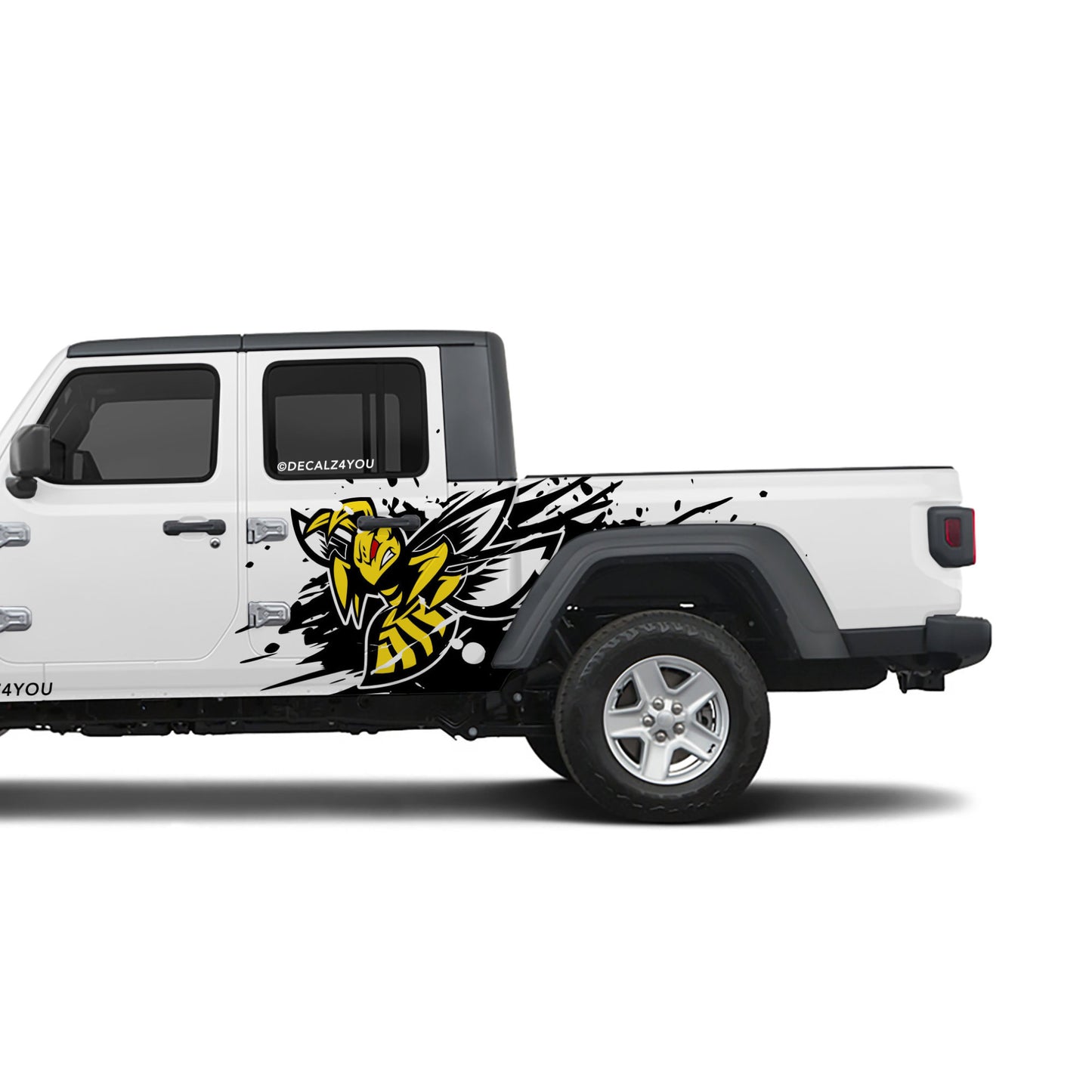 Angry Flying Hornet Side Graphic Includes Driver & Passenger Gladiator 2020 - Current