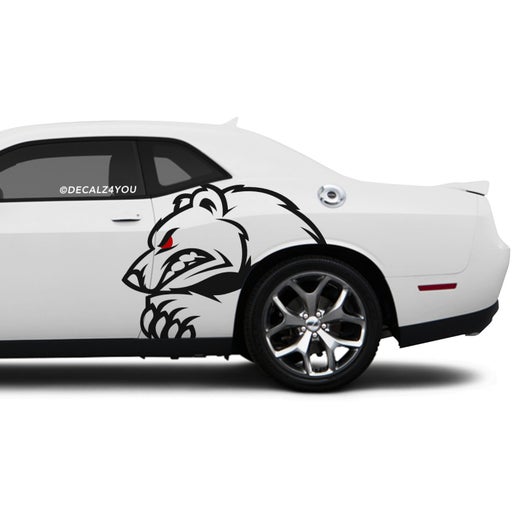 XL Grizzly Side Graphic Includes Driver & Passenger Challenger 2008 - Current.