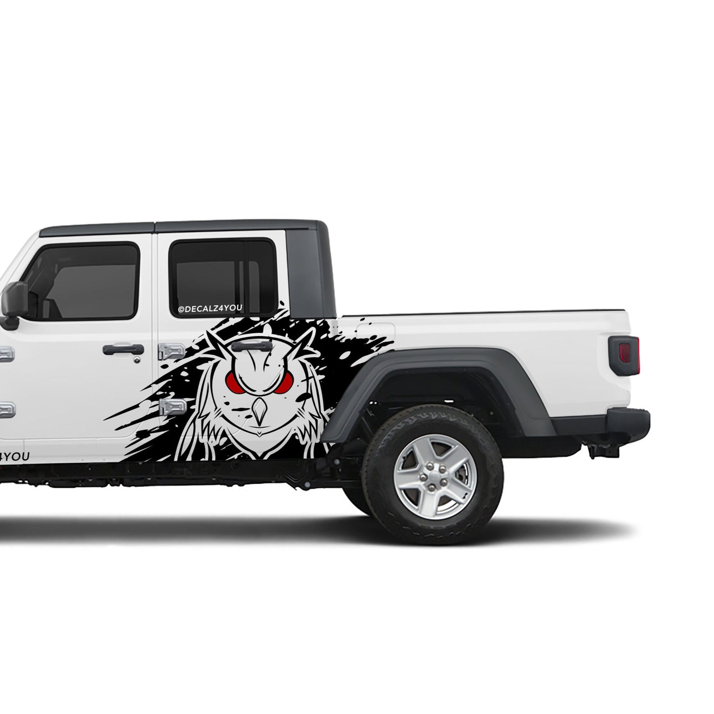 Angry Owl Side Graphic Includes Driver & Passenger Gladiator 2020 - Current