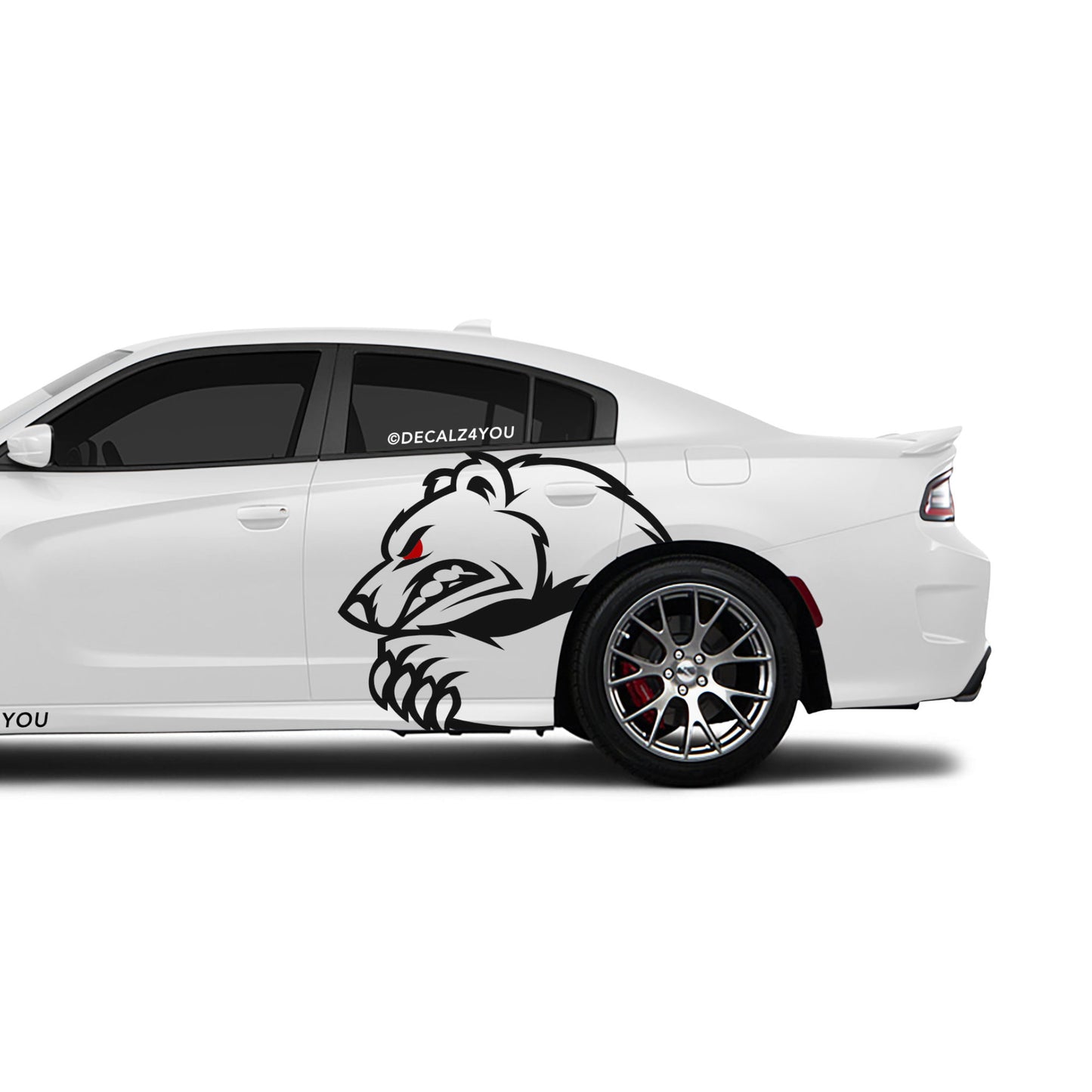 XL Grizzly Side Graphic Includes Driver & Passenger Charger 2015 - Current