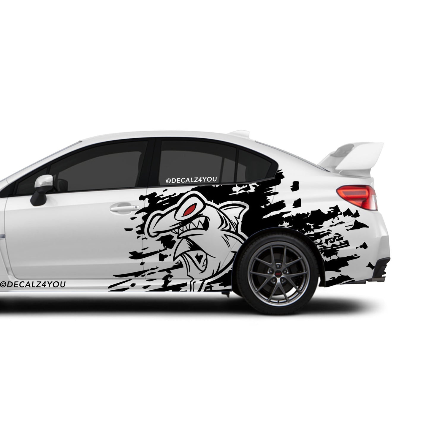 Large Hammer Head Side Graphic Includes Driver & Passenger Universal