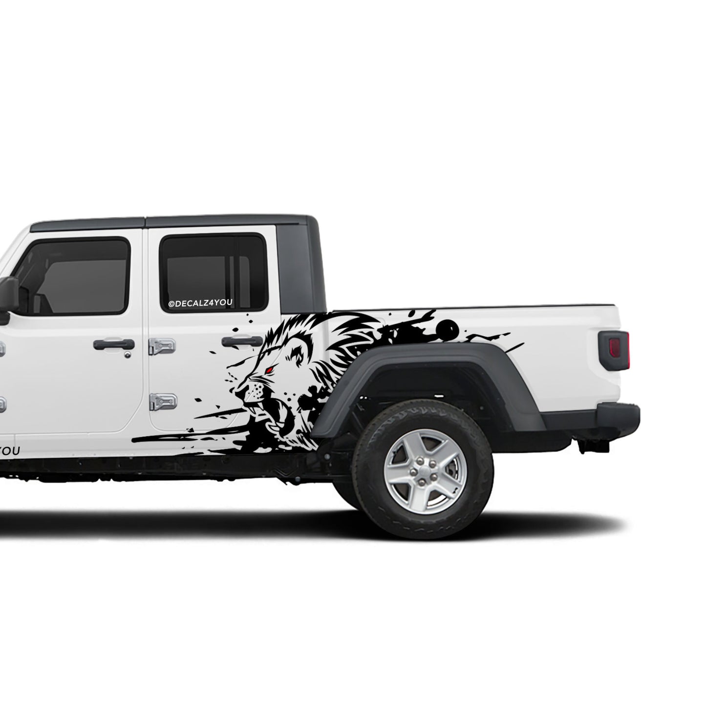 XL Lion Side Graphic Includes Driver & Passenger Gladiator 2020 - Current