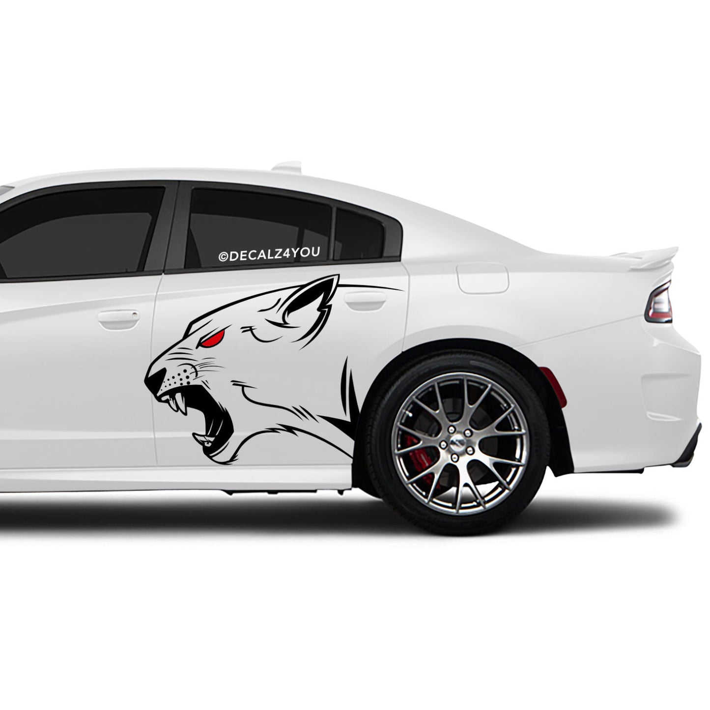 Lioness Side Graphic Includes Driver & Passenger Charger 2015 - Current