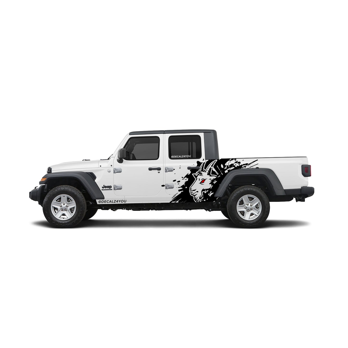 Angry Goat XL  Side Graphic Includes Driver & Passenger Gladiator 2020 - Current