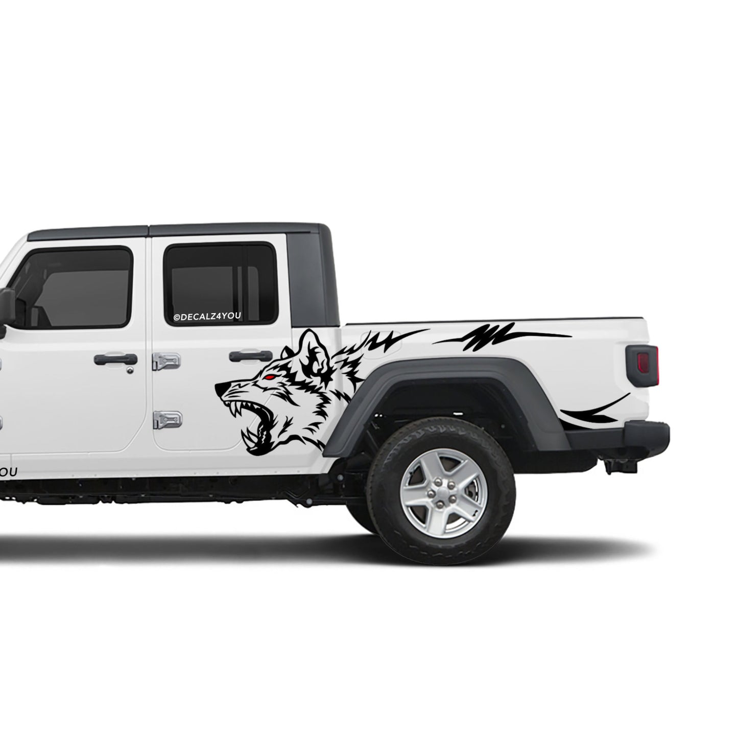 Wolf Side Graphic Includes Driver & Passenger Gladiator 2020 - Current