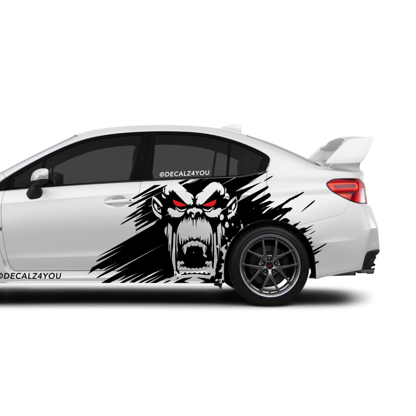 Scary Kong Large Side Graphic Includes Driver & Passenger Universal