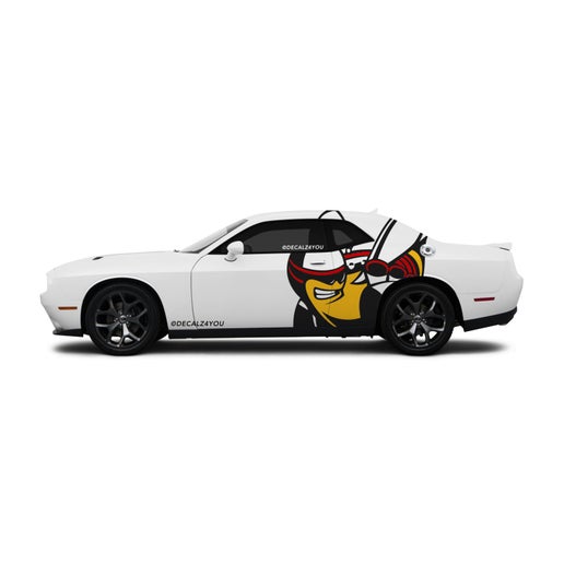 Extra Large BEE Side Graphic Dodge Charger, Challenger, Durango Graphic / Sticker.