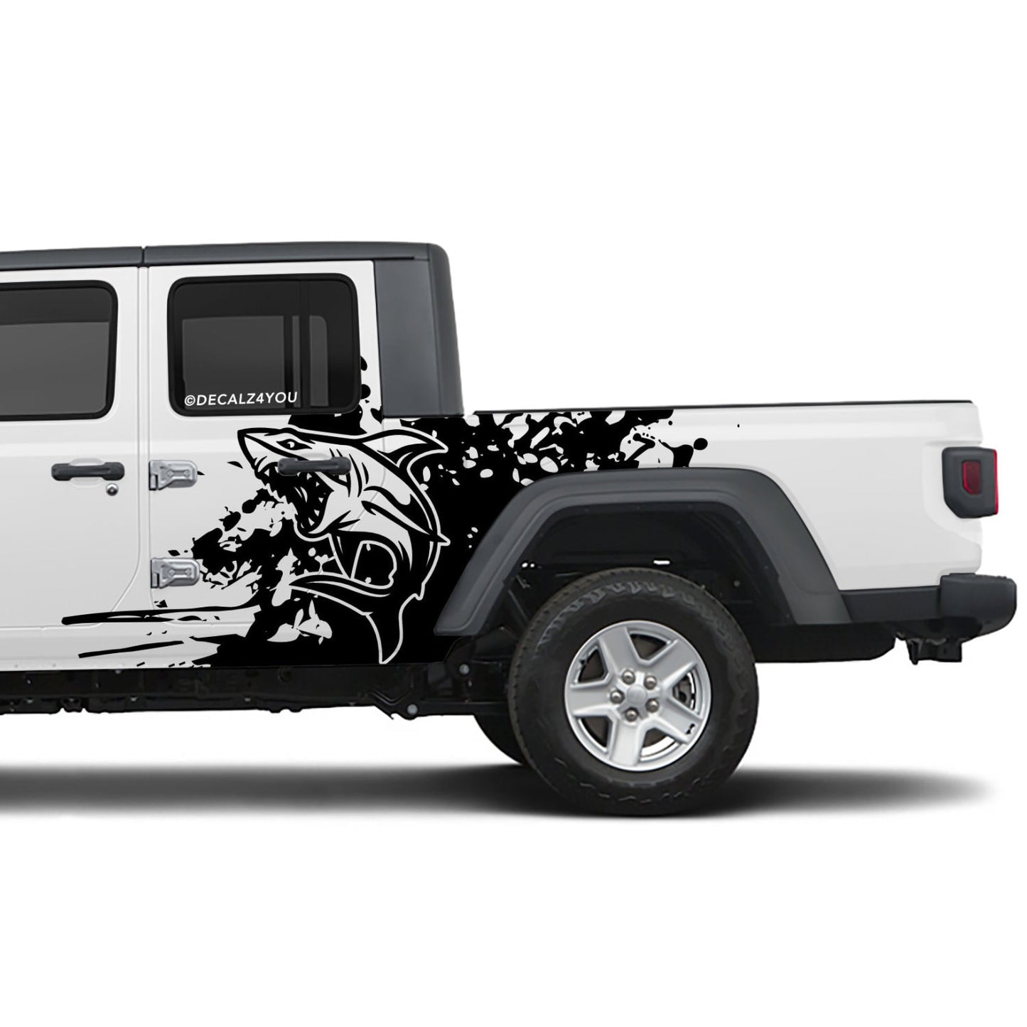 Mean Shark Side Graphic Includes Driver & Passenger Gladiator 2020 - Current
