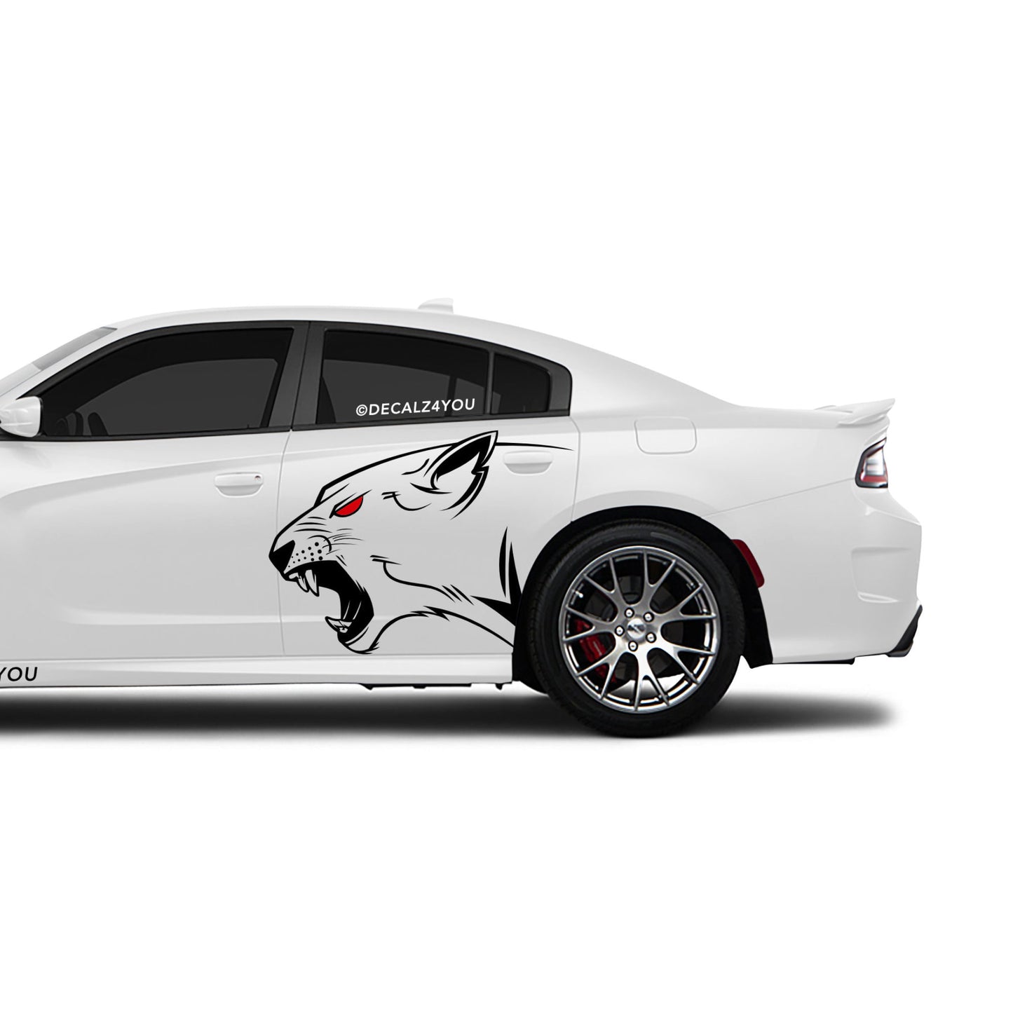 Lioness Side Graphic Includes Driver & Passenger Charger 2015 - Current