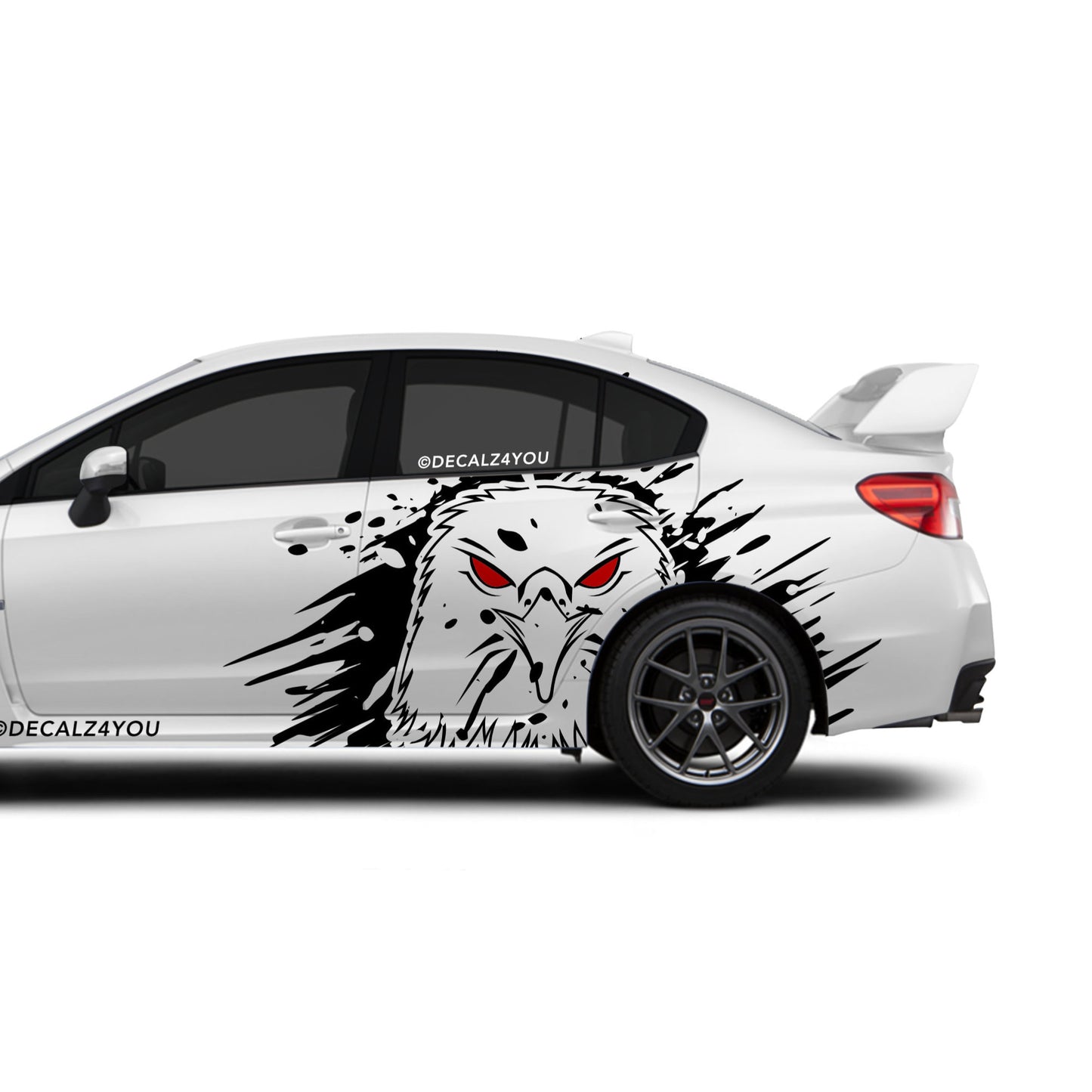 XL Eagle Side Graphic Includes Driver & Passenger Universal