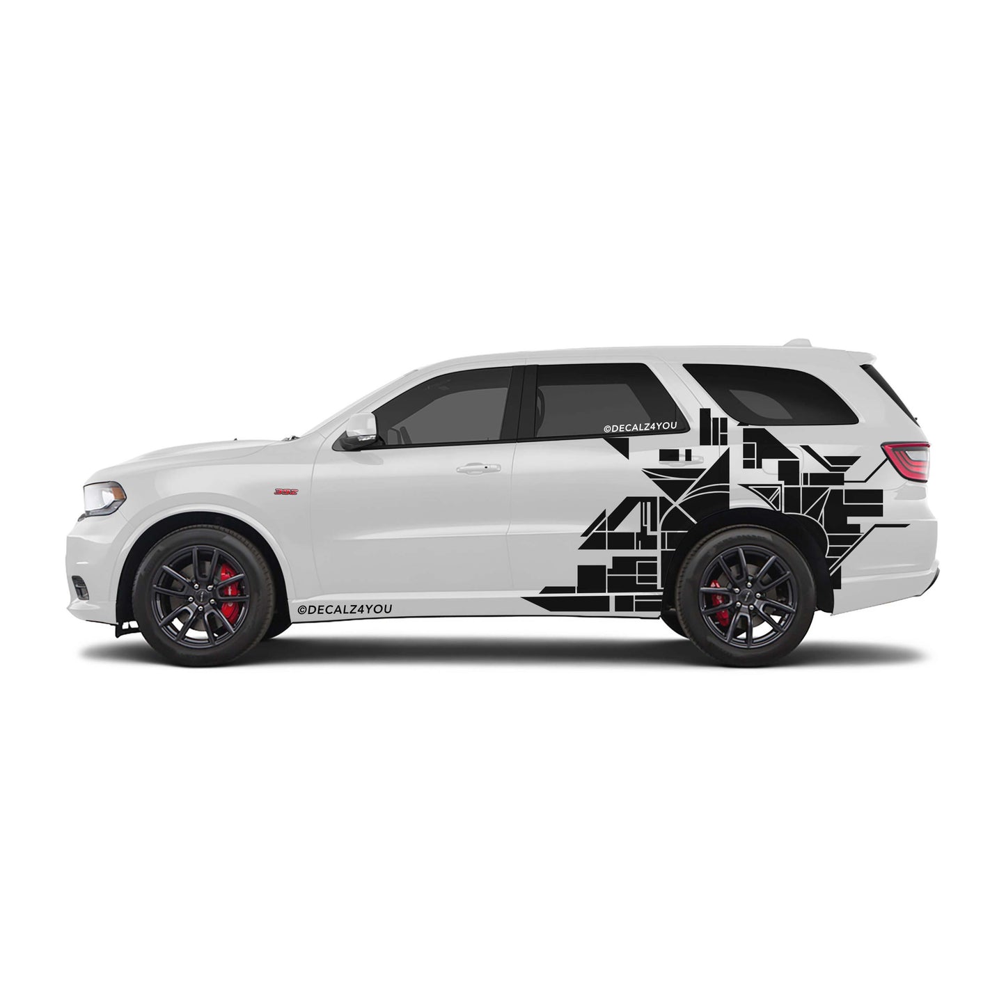 Abstract Design XL Side Graphic Includes Driver & Passenger Durango 2018 - Current