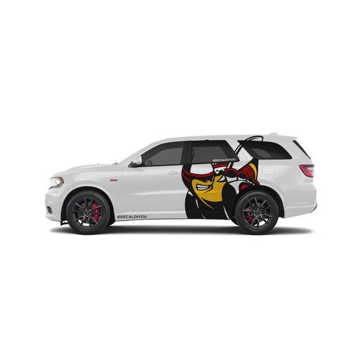 Extra Large BEE Side Graphic Dodge Charger, Challenger, Durango Graphic / Sticker.