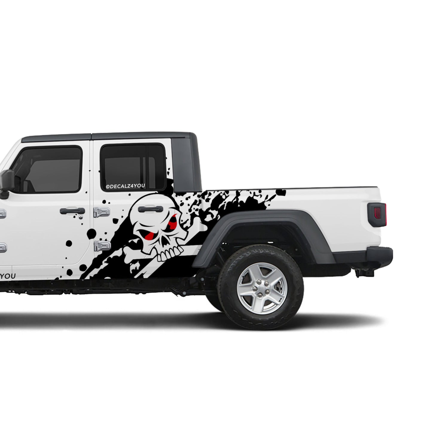 XL Skull Side Graphic Includes Driver & Passenger Gladiator 2020 - Current