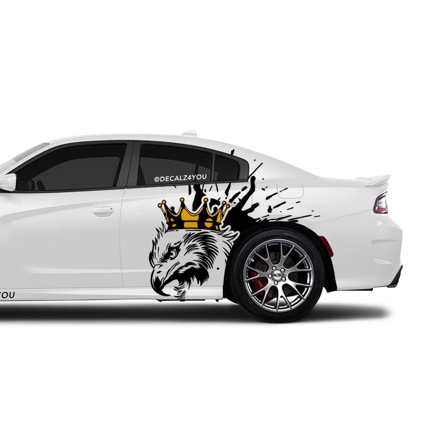 XL King Eagle Side Graphic Includes Driver & Passenger Charger 2015 - Current