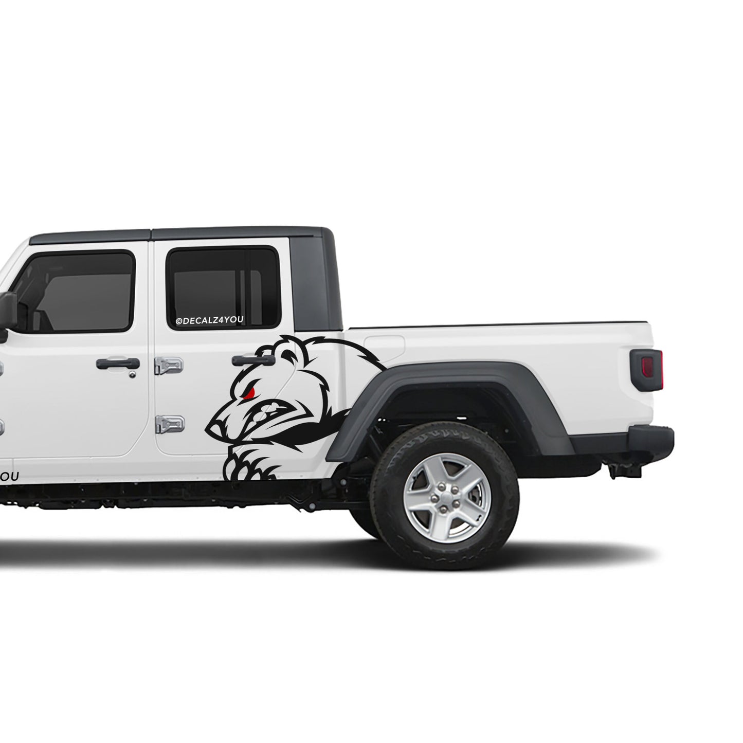 XL Grizzly Side Graphic Includes Driver & Passenger Gladiator 2020 - Current