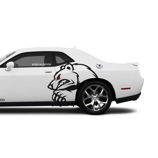 XL Grizzly Side Graphic Includes Driver & Passenger Challenger 2008 - Current.