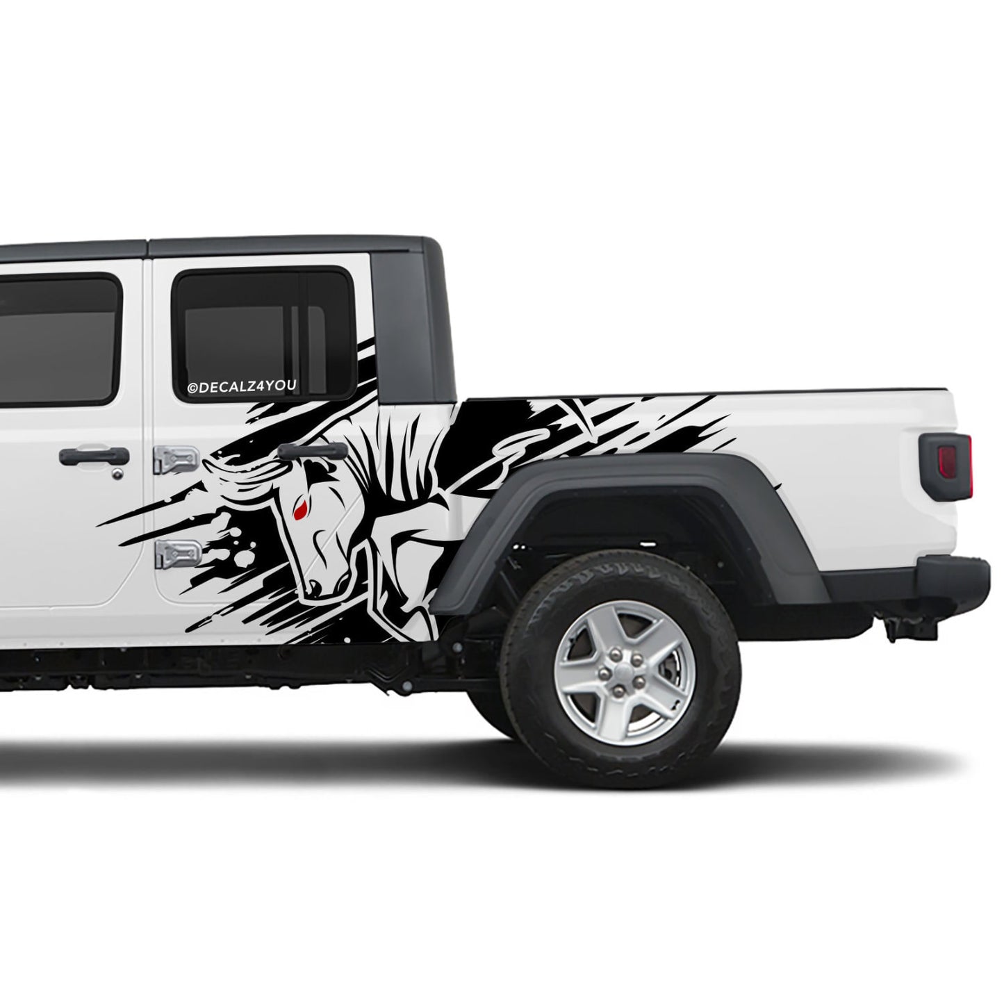 Angry Bull XL  Side Graphic Includes Driver & Passenger Gladiator 2020 - Current