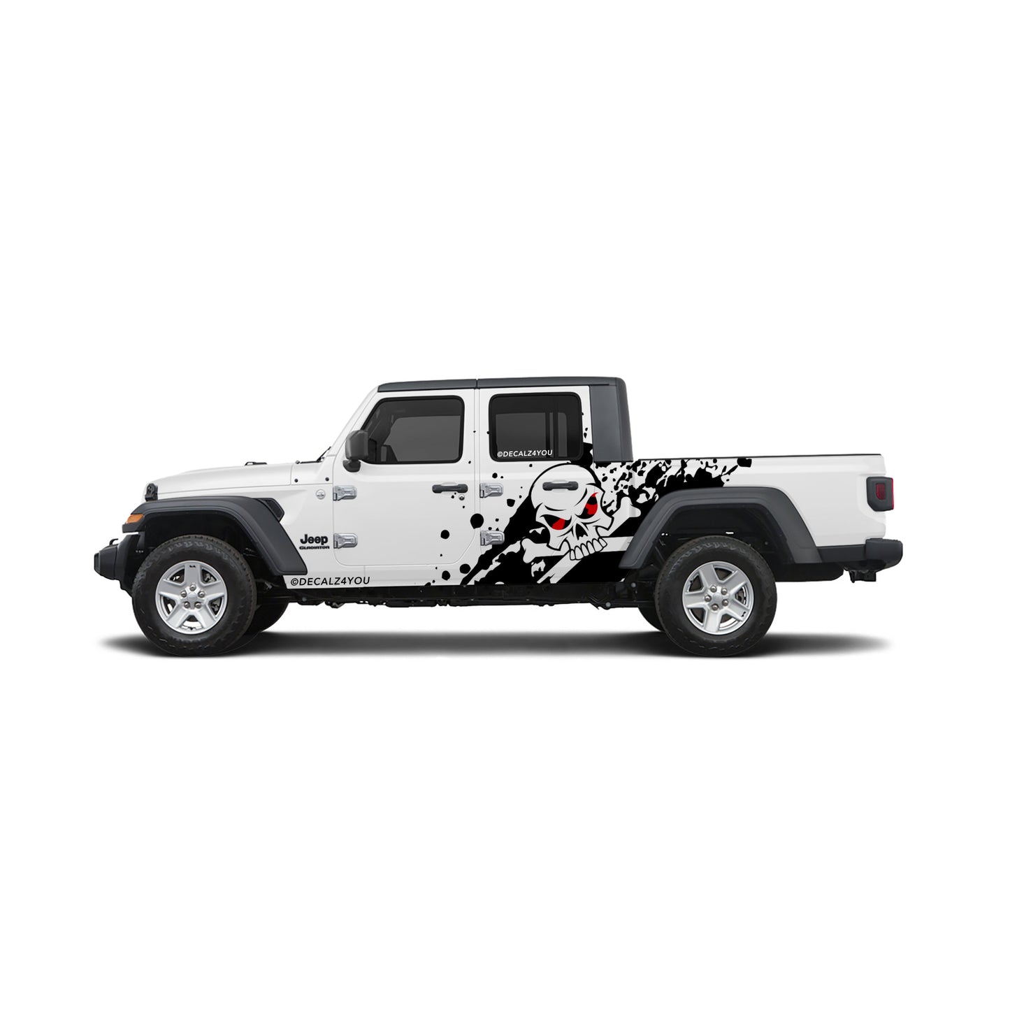 XL Skull Side Graphic Includes Driver & Passenger Gladiator 2020 - Current