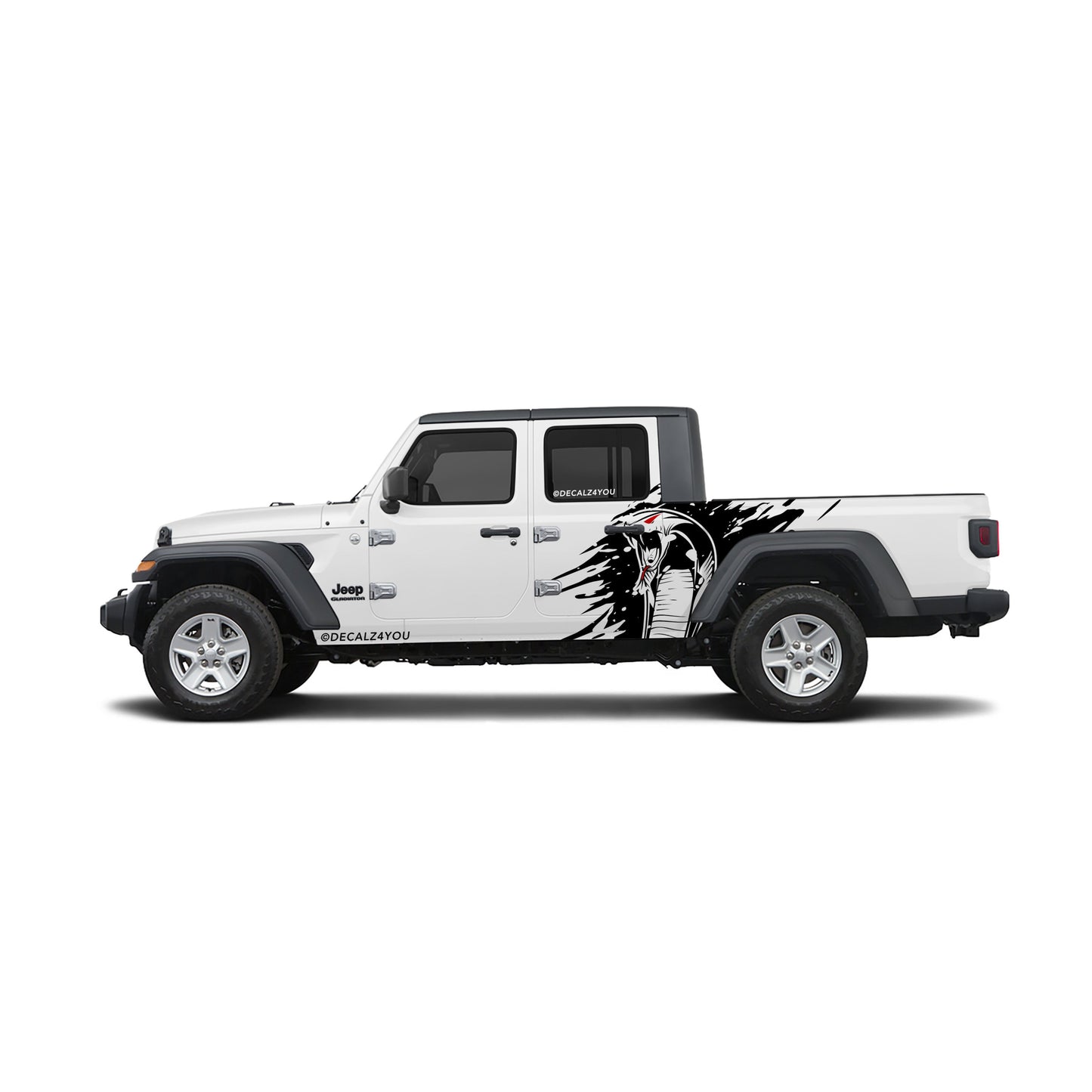 Angry Cobra  XL  Side Graphic Includes Driver & Passenger Gladiator 2020 - Current