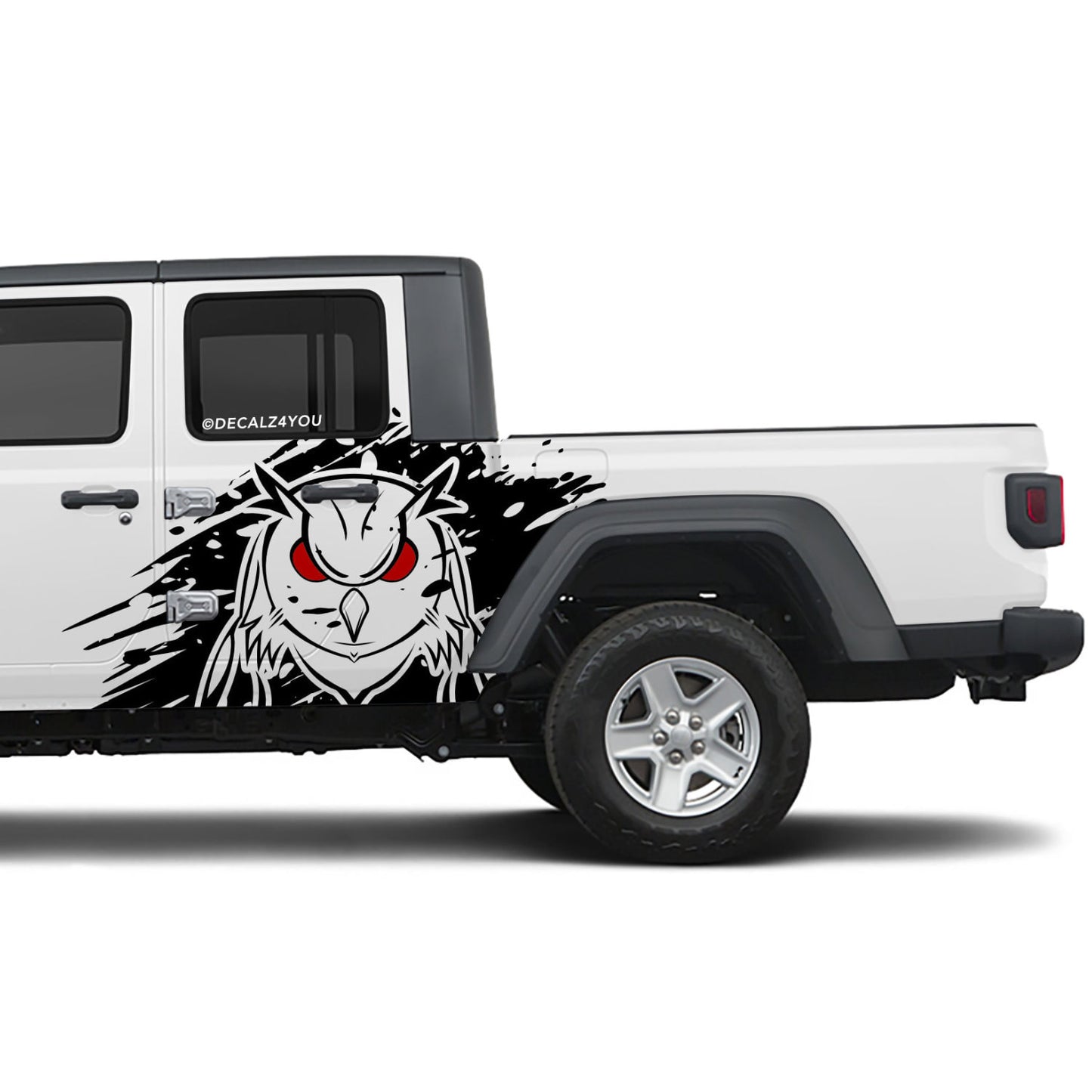 Angry Owl Side Graphic Includes Driver & Passenger Gladiator 2020 - Current
