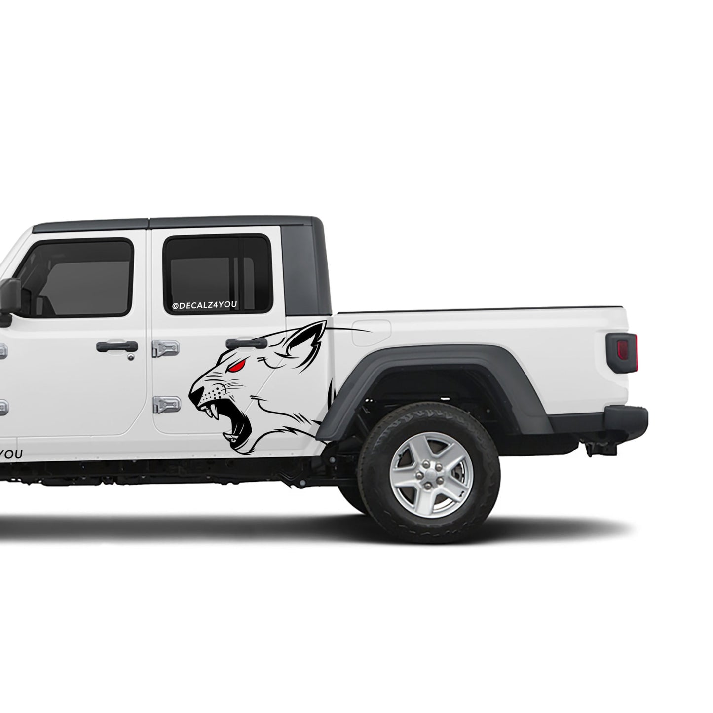 Lioness Side Graphic Includes Driver & Passenger Gladiator 2020 - Current