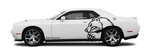 XL Grizzly Side Graphic Includes Driver & Passenger Challenger 2008 - Current.