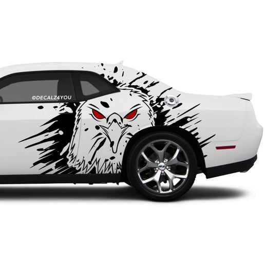 XL Eagle Side Graphic Includes Driver & Passenger Challenger 2008 - Current.