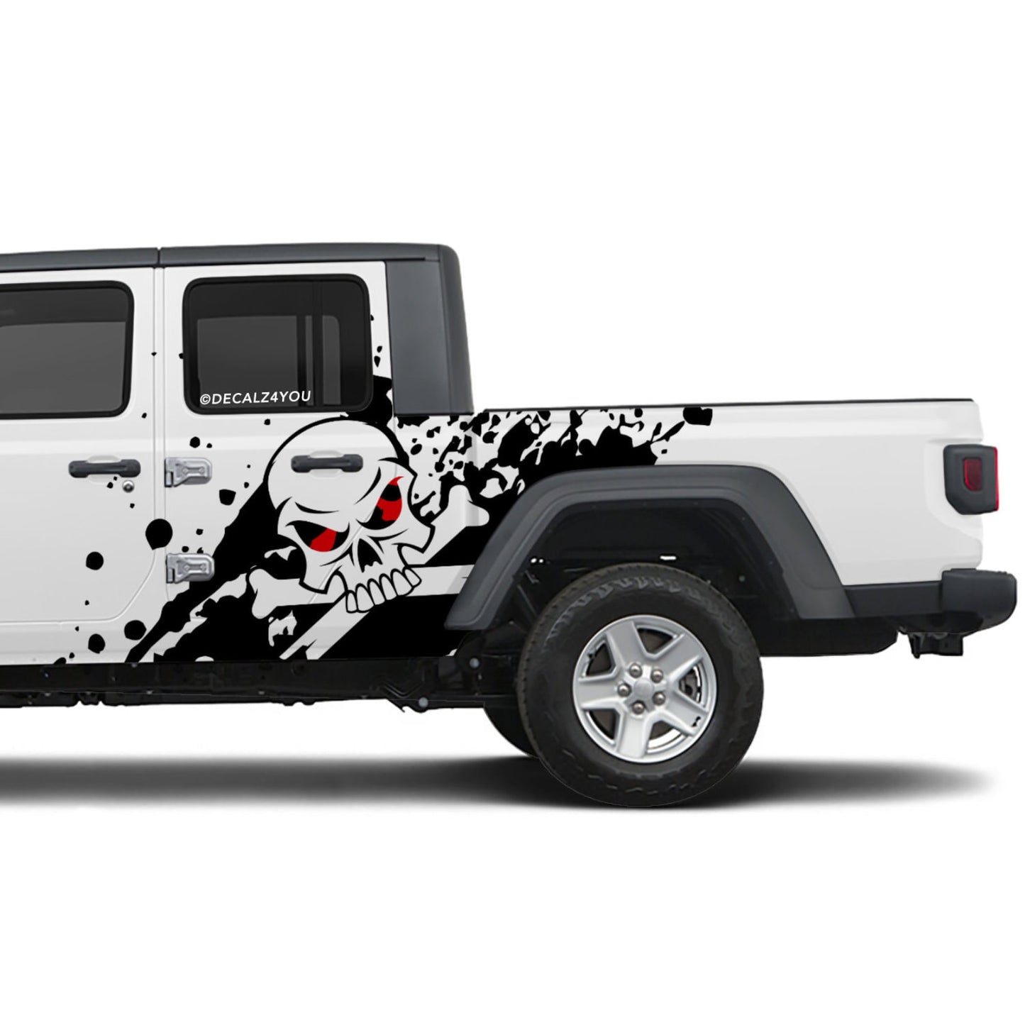 XL Skull Side Graphic Includes Driver & Passenger Gladiator 2020 - Current