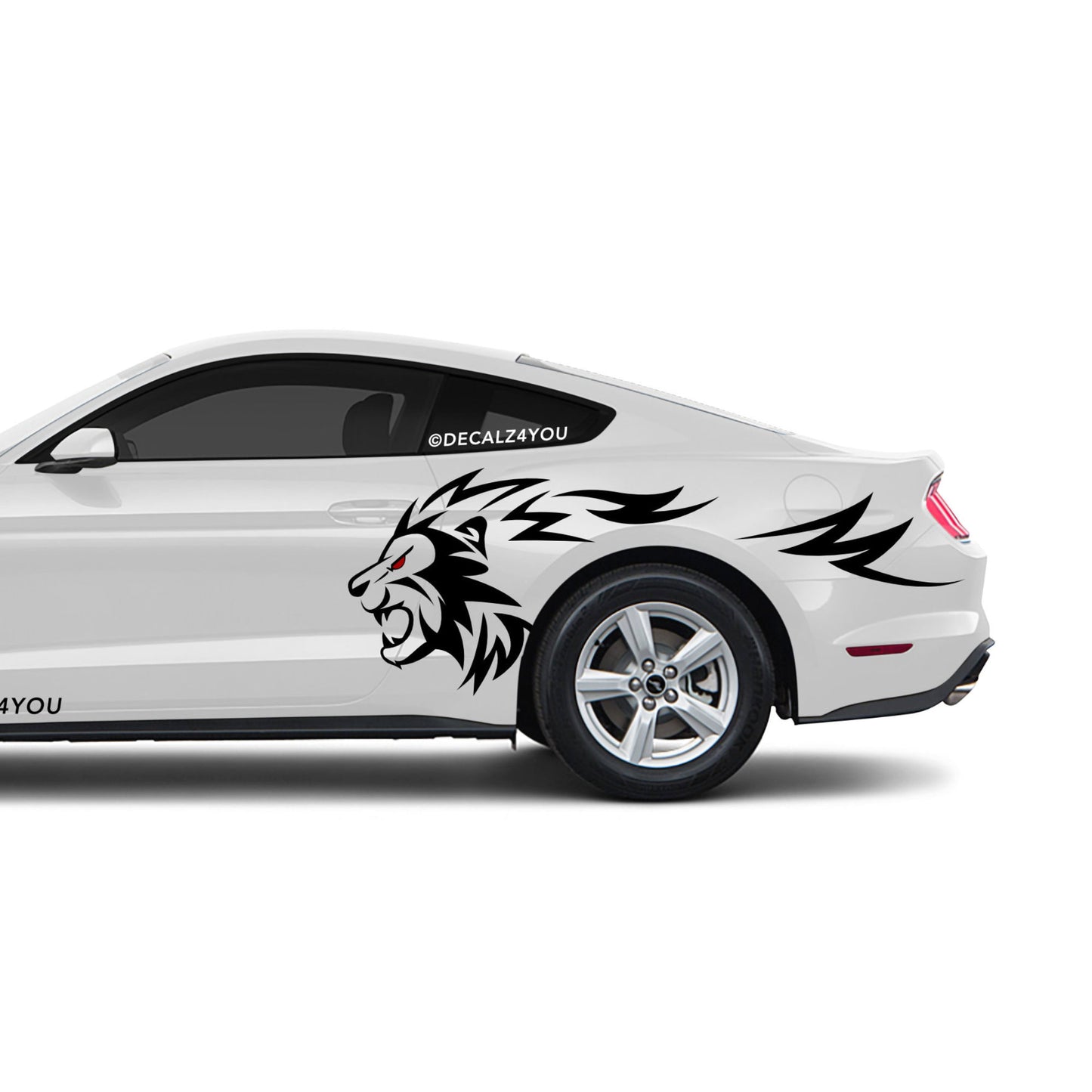 Lion Side Graphic Includes Driver & Passenger Mustang 2015 - Current