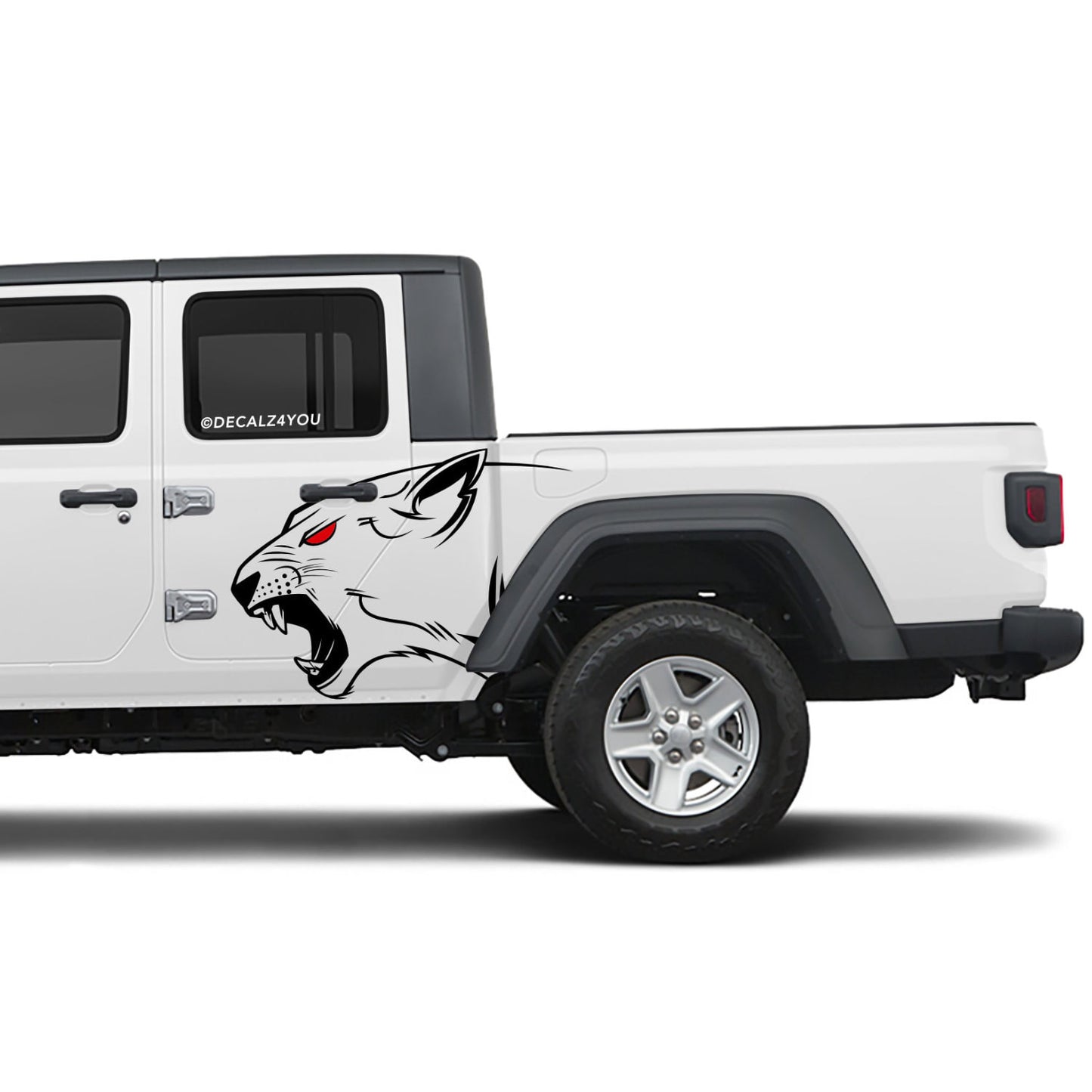 Lioness Side Graphic Includes Driver & Passenger Gladiator 2020 - Current