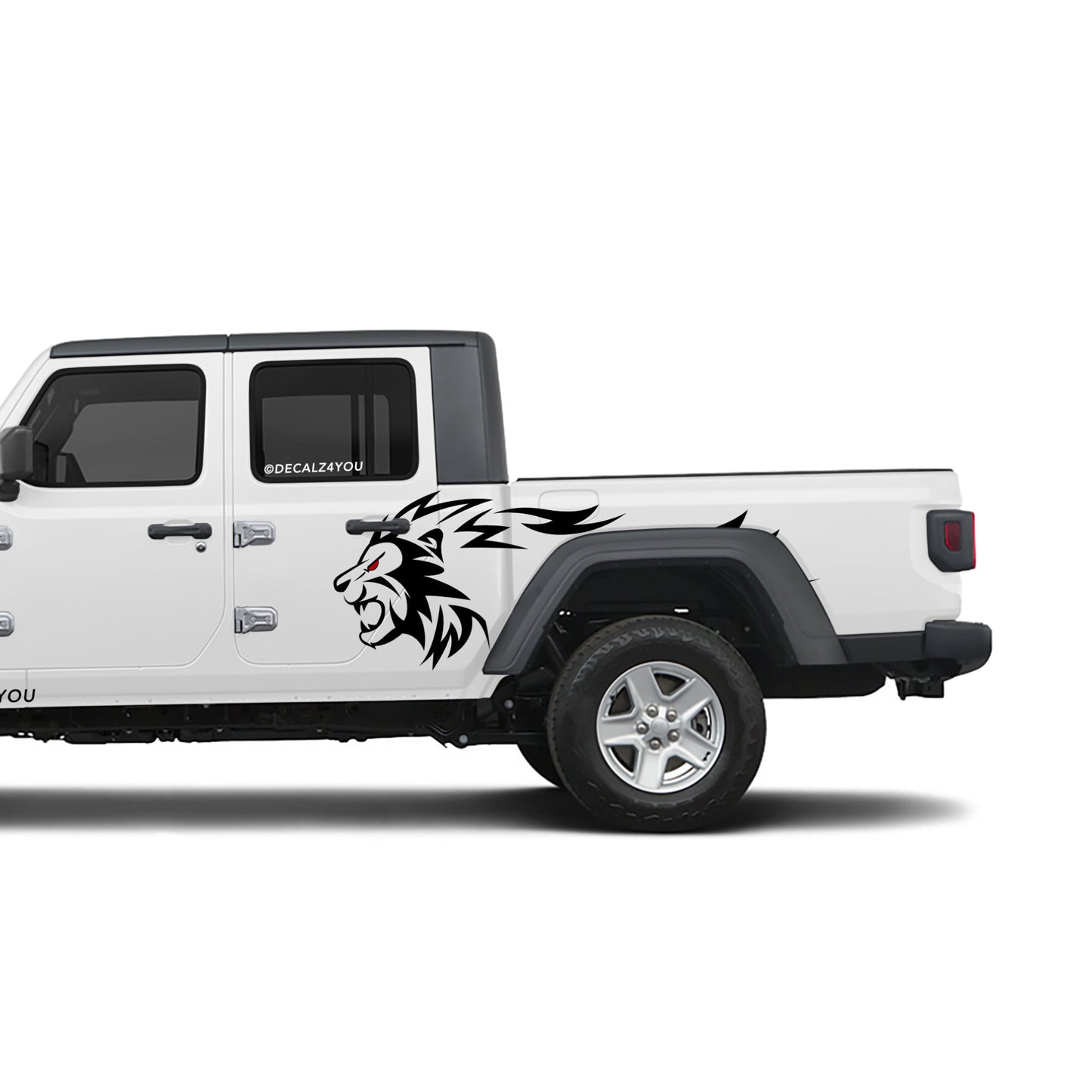 Lion Side Graphic Includes Driver & Passenger Gladiator 2020 - Current