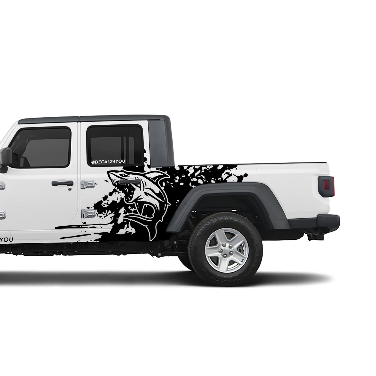 Mean Shark Side Graphic Includes Driver & Passenger Gladiator 2020 - Current