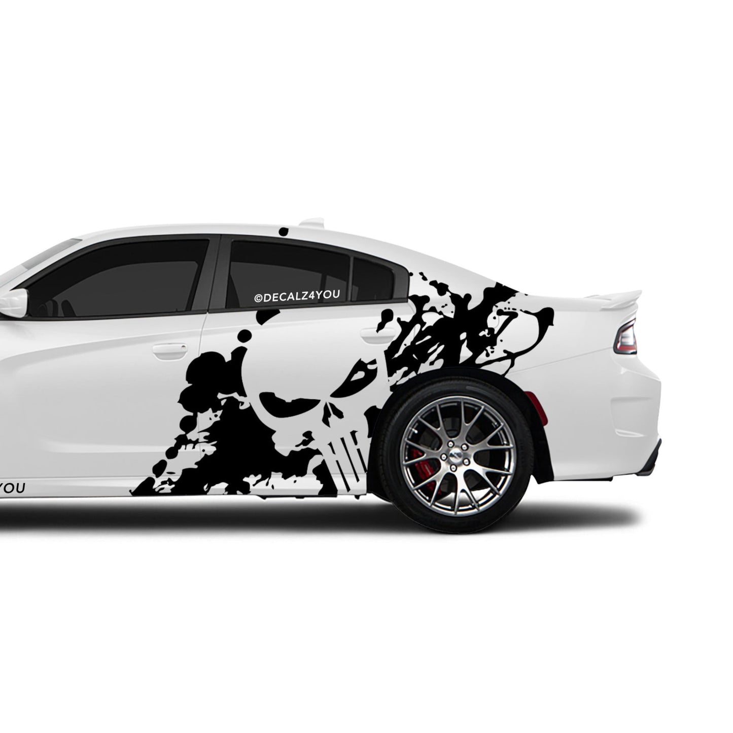 XL Punisher Side Graphic Includes Driver & Passenger Charger 2015 - Current