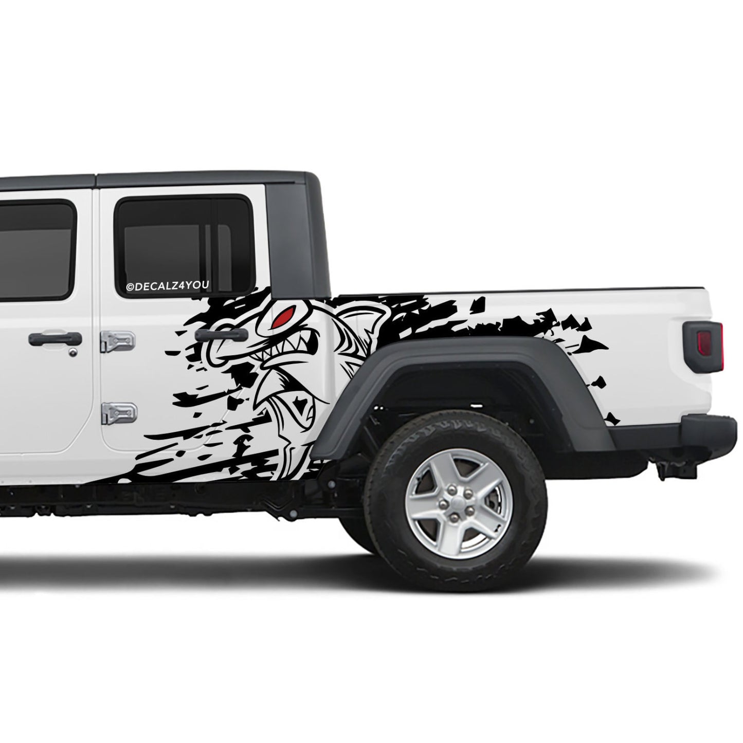 Large Hammer Head Side Graphic Includes Driver & Passenger Gladiator 2020 - Current