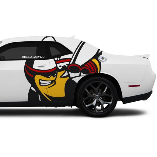 Extra Large BEE Side Graphic Dodge Charger, Challenger, Durango Graphic / Sticker.