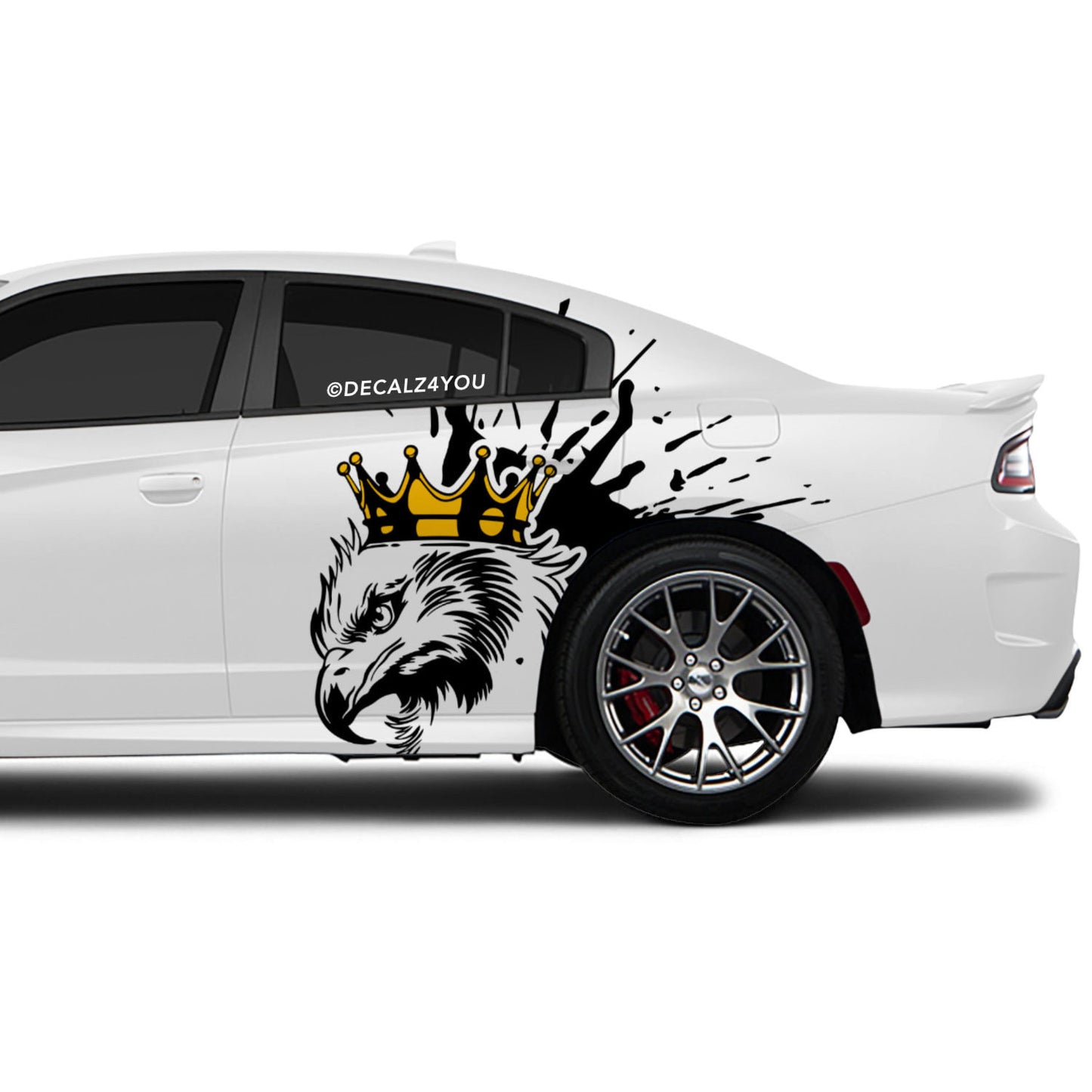 XL King Eagle Side Graphic Includes Driver & Passenger Charger 2015 - Current