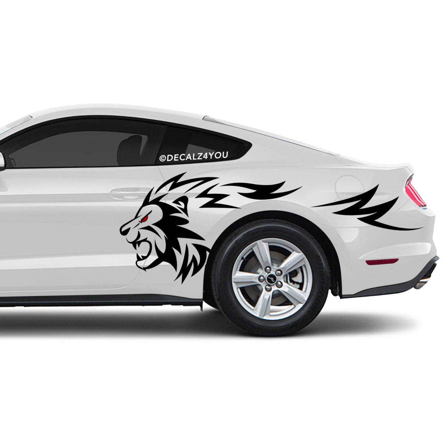 Lion Side Graphic Includes Driver & Passenger Mustang 2015 - Current