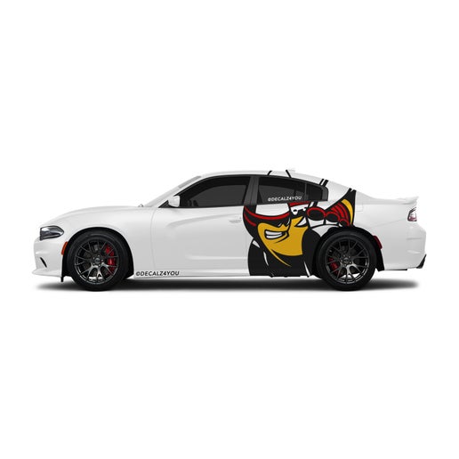 Extra Large BEE Side Graphic Dodge Charger, Challenger, Durango Graphic / Sticker.