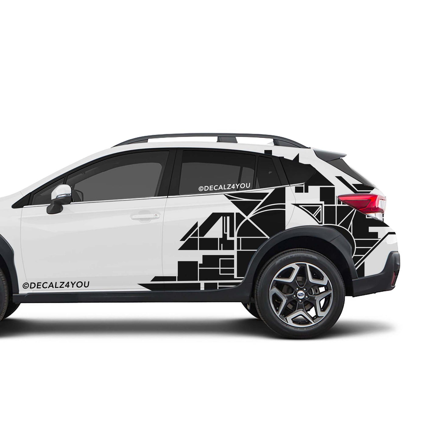 Abstract Design XL Side Graphic Includes Driver & Passenger Crosstrek 2018 - 2020