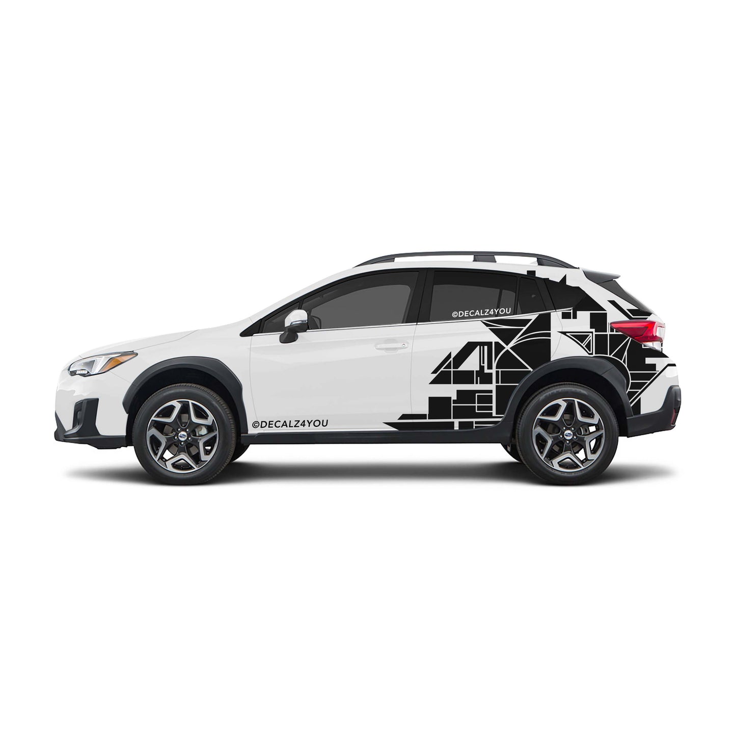 Abstract Design XL Side Graphic Includes Driver & Passenger Crosstrek 2018 - 2020