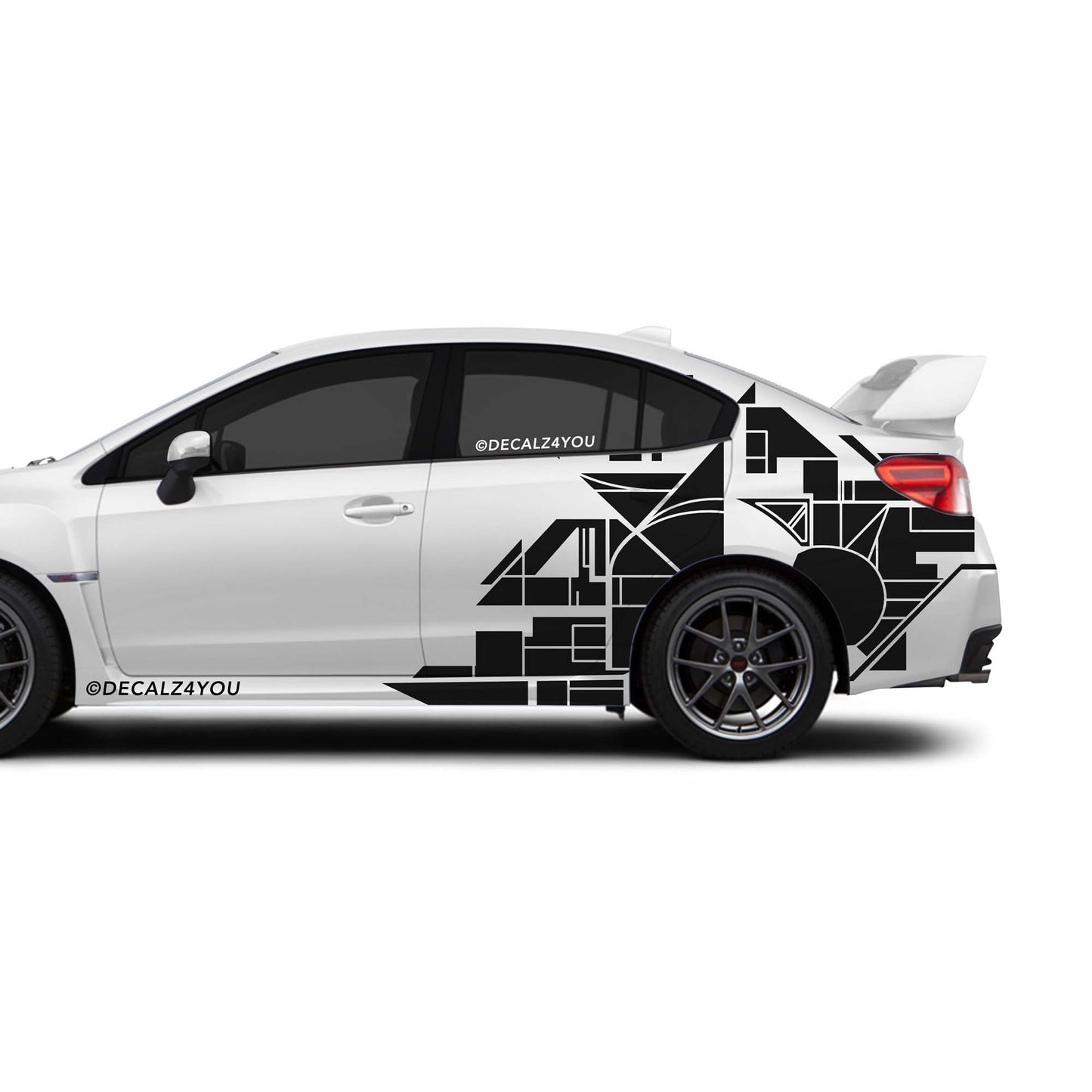 Abstract Design XL Side Graphic Includes Driver & Passenger Impreza WRX 2014 - 2021