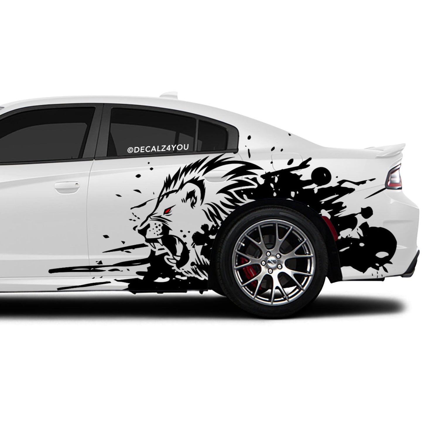 XL Lion Side Graphic Includes Driver & Passenger Charger 2015 - Current
