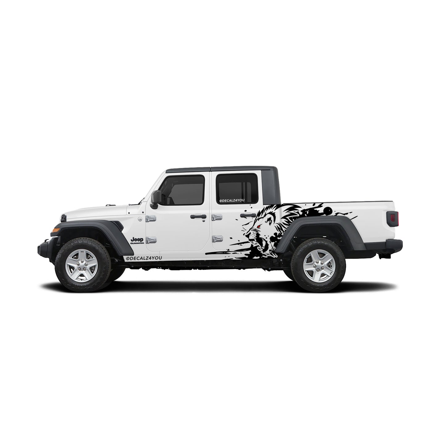 XL Lion Side Graphic Includes Driver & Passenger Gladiator 2020 - Current