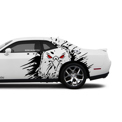 XL Eagle Side Graphic Includes Driver & Passenger Challenger 2008 - Current.