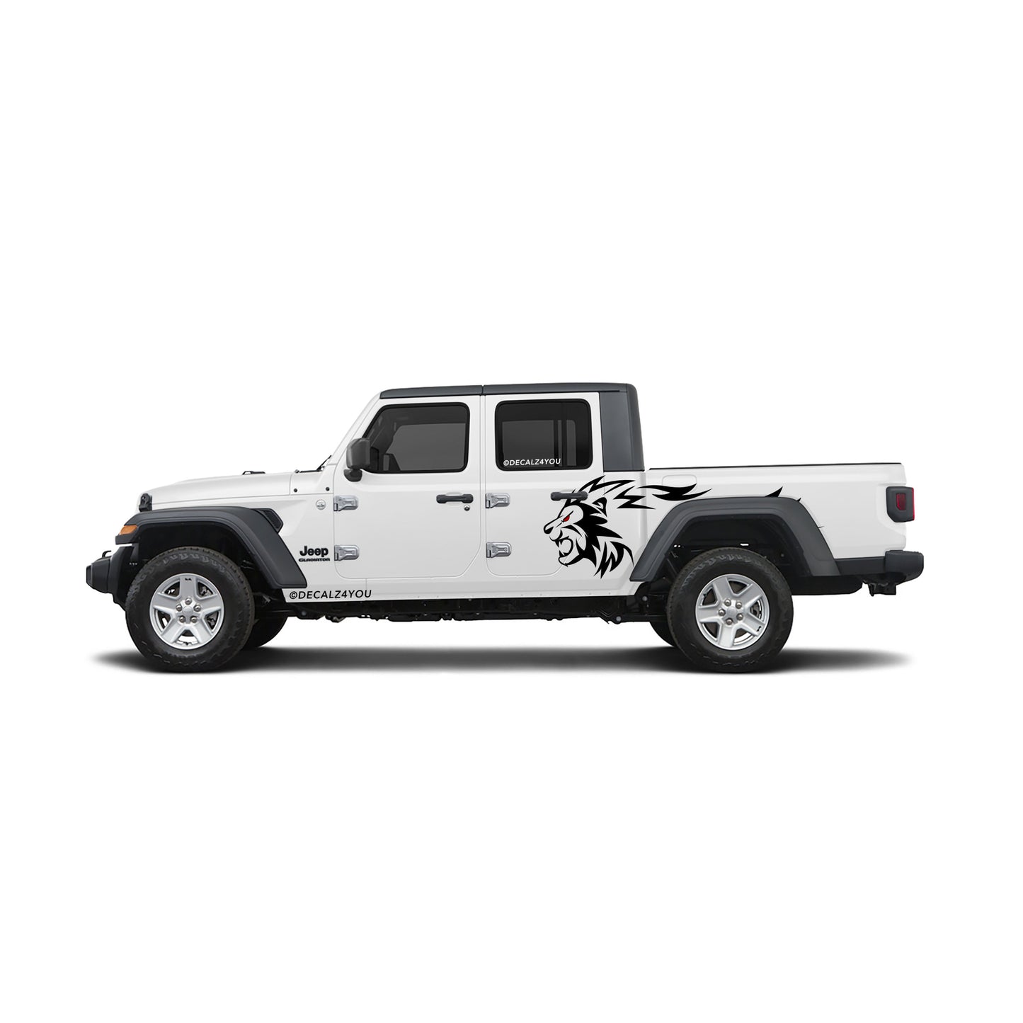 Lion Side Graphic Includes Driver & Passenger Gladiator 2020 - Current