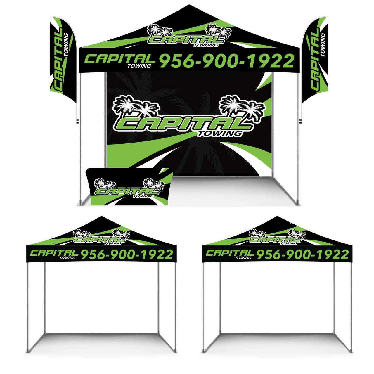 10ft x 10ft Custom Canopy
