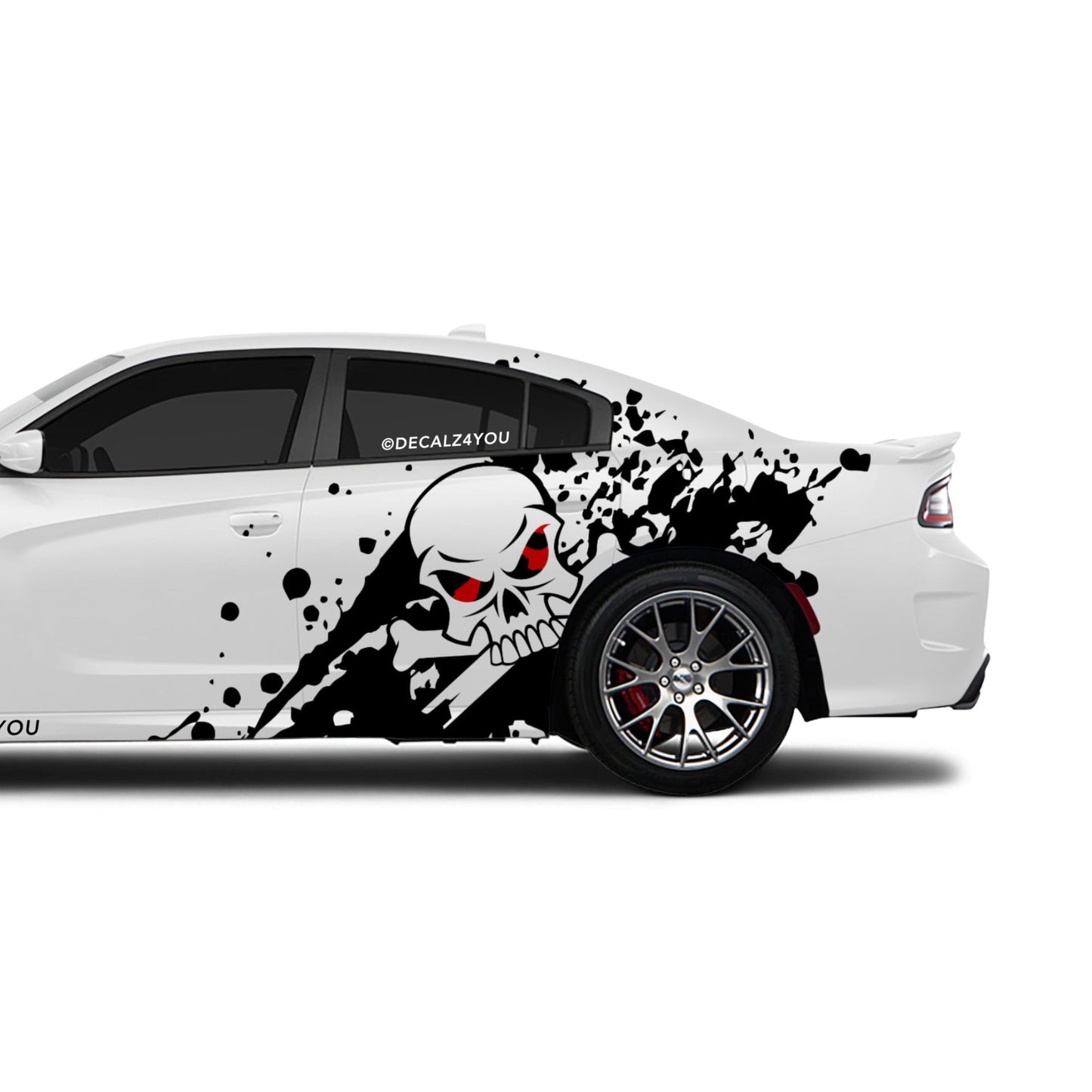 XL Skull Side Graphic Includes Driver & Passenger Charger 2015 - Current