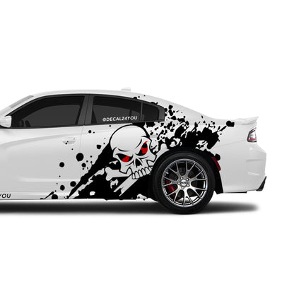 XL Skull Side Graphic Includes Driver & Passenger Charger 2015 - Current