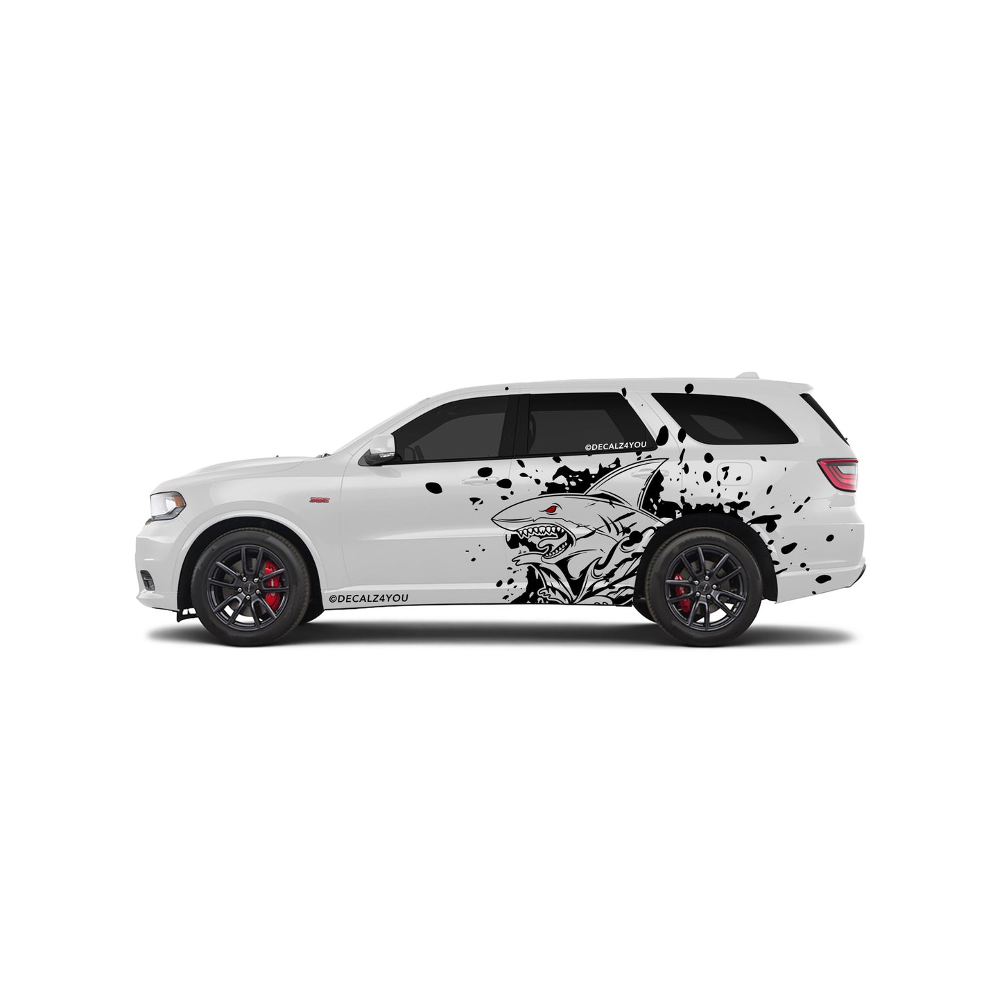 XL Angry Shark Side Graphic Includes Driver & Passenger Durango 2018 - Current